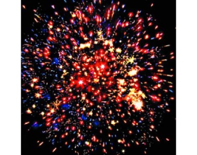 ЕС440 Полный песец Батареи салютов до 25 залпов 